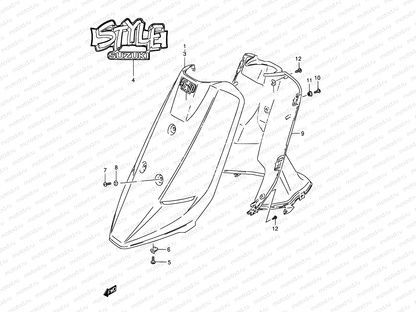 30 - LEG SHIELD (MODEL L/M)