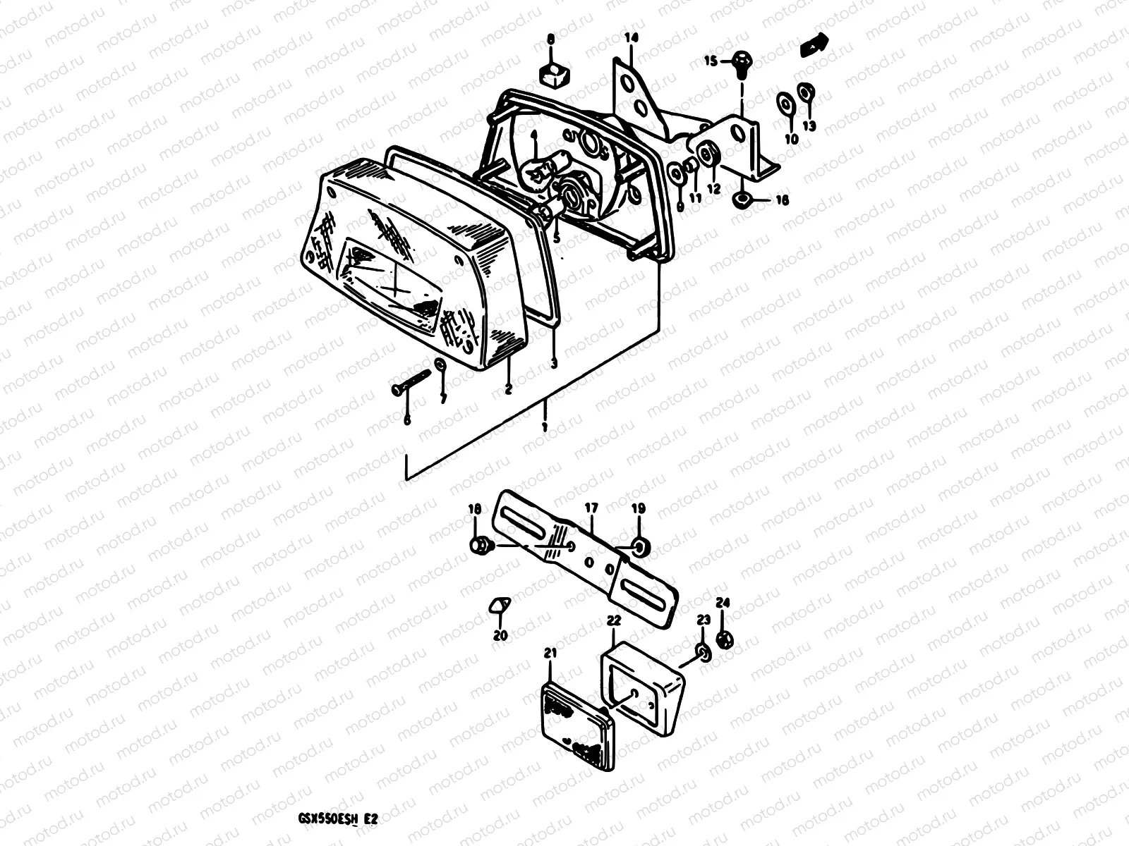 30 - REAR COMBINATION LAMP