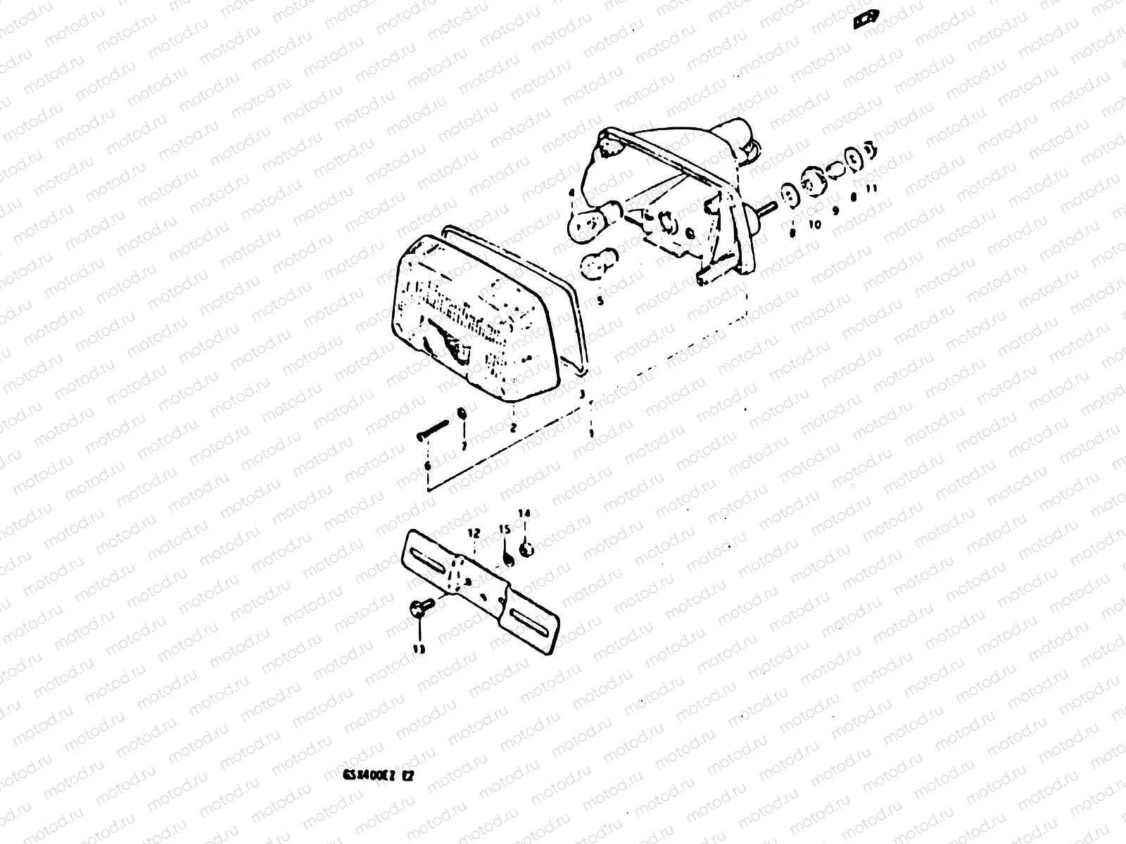 30 - REAR COMBINATION LAMP