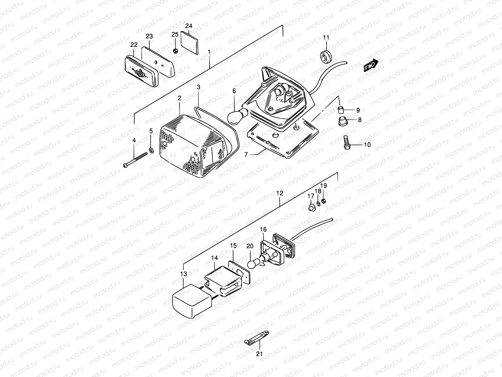 30 - REAR COMBINATION LAMP