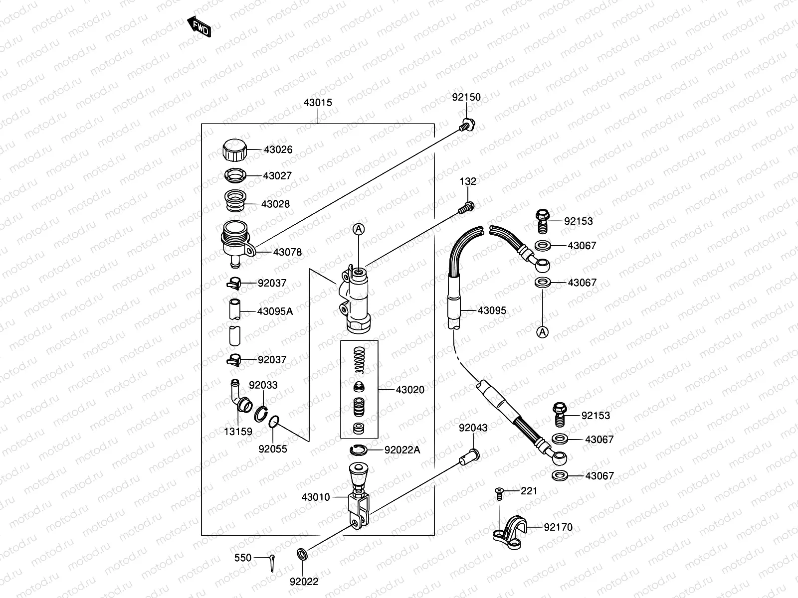 30 - REAR MASTER CYLINDER