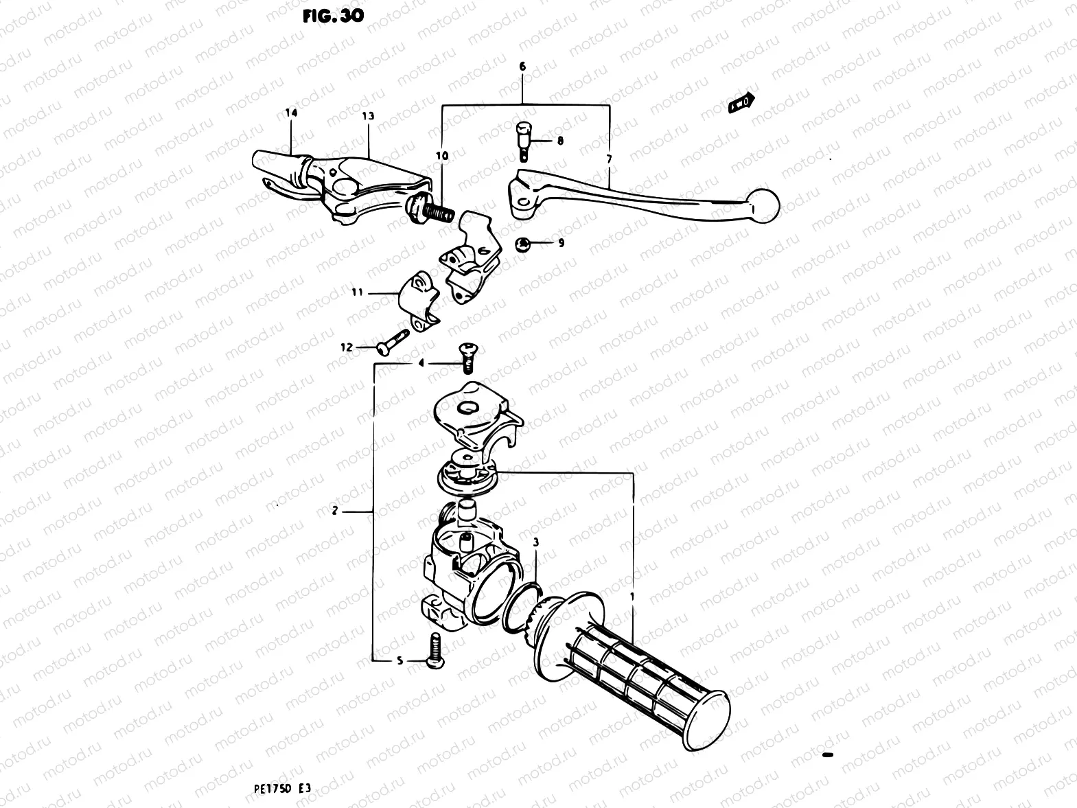 30 - RH HANDLE GRIP