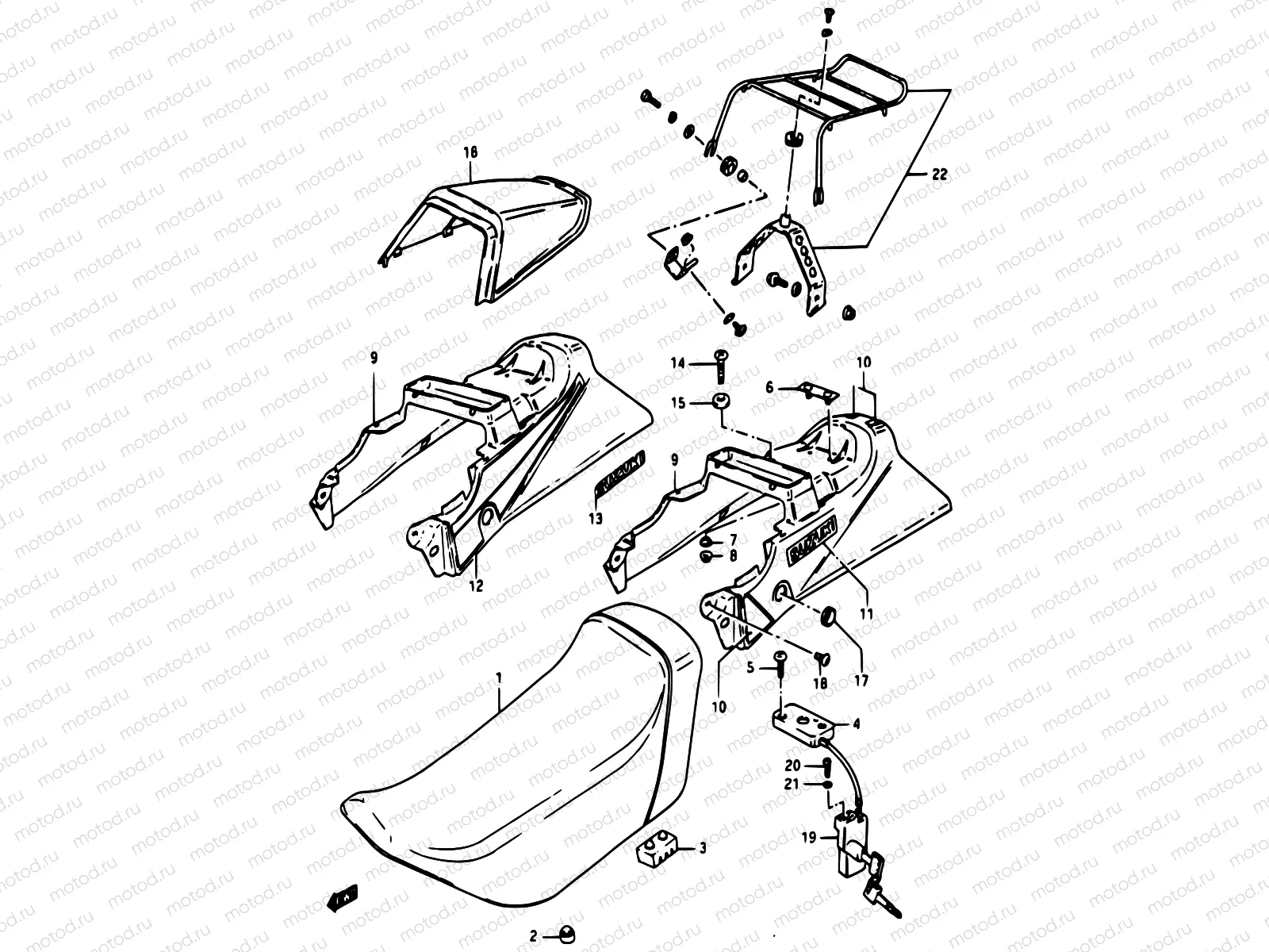 30 - SEAT (MODEL G/G1)