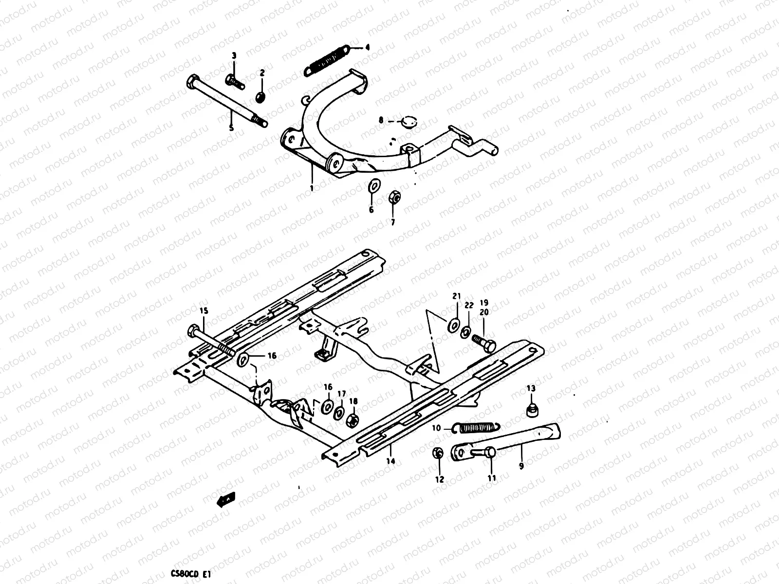 30 - STAND - FOOTREST