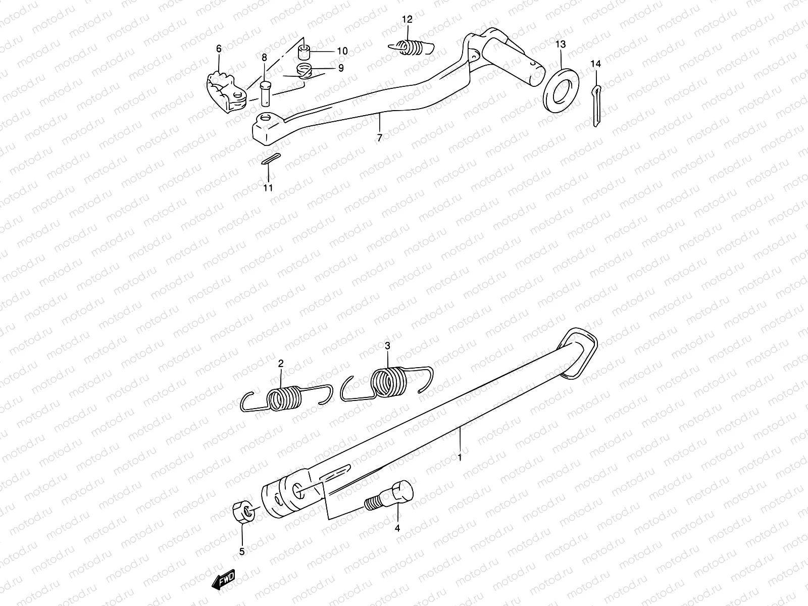 30 - STAND - REAR BRAKE