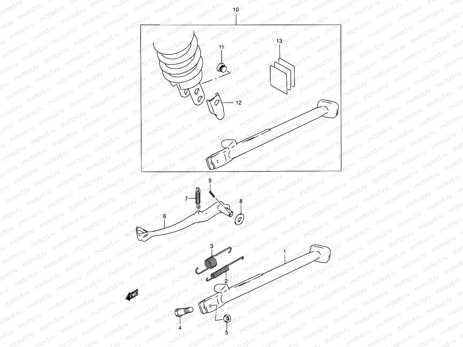 30 - STAND - REAR BRAKE