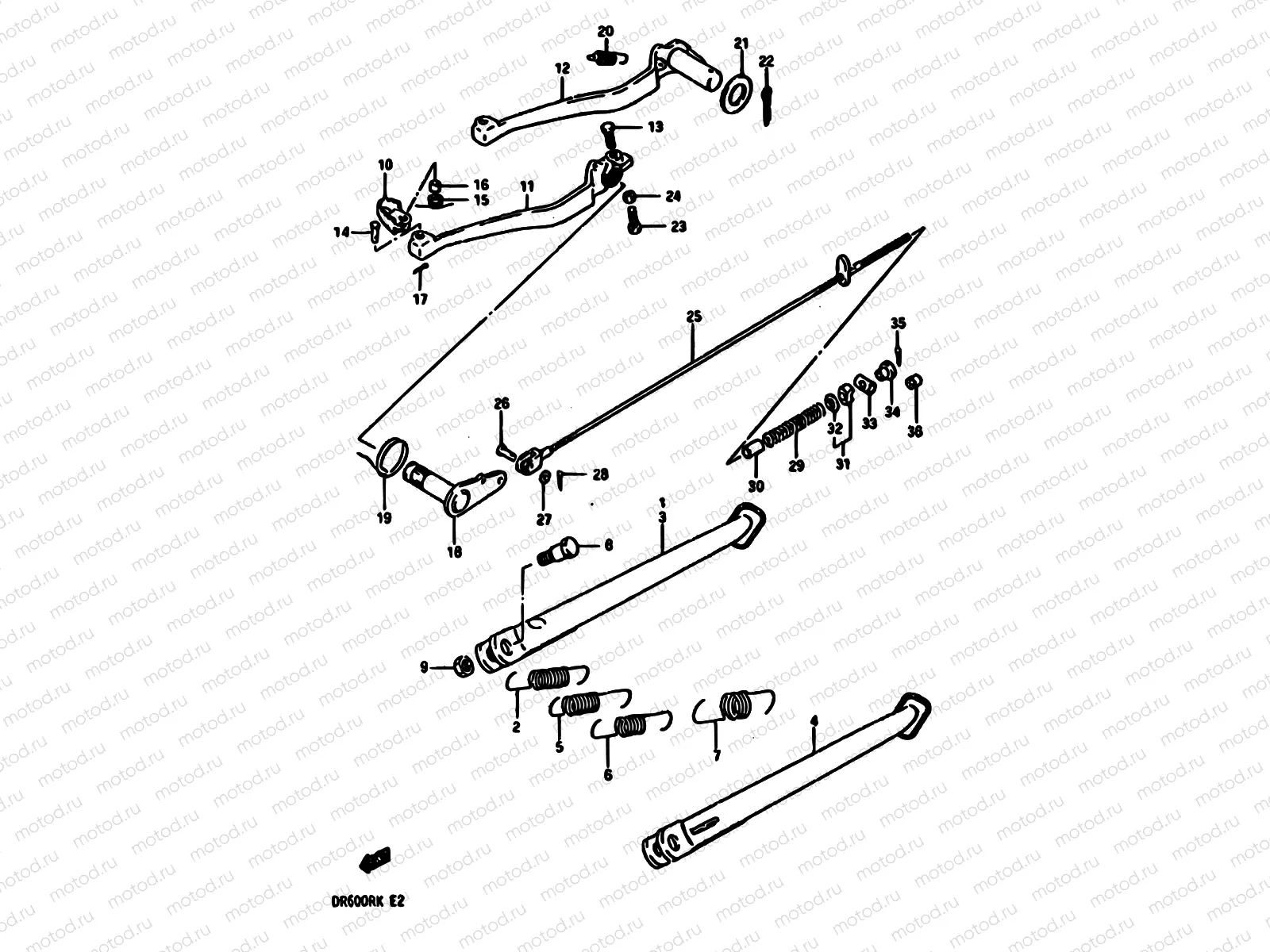 30 - STAND-REAR BRAKE