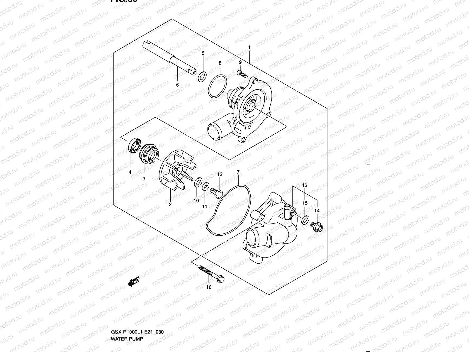 30 - WATER PUMP