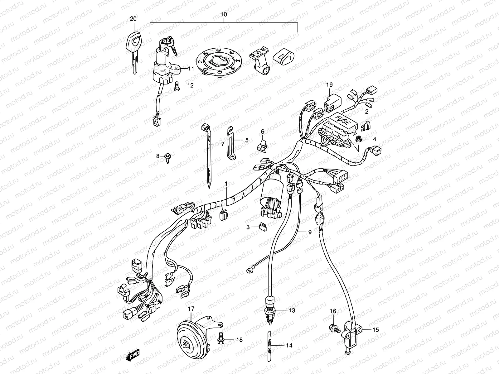30 - WIRING HARNESS
