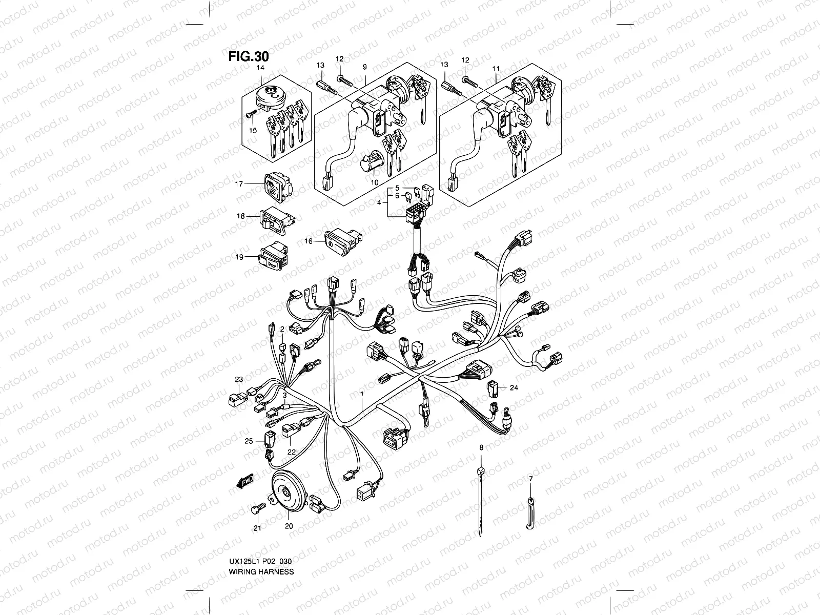 30 - WIRING HARNESS