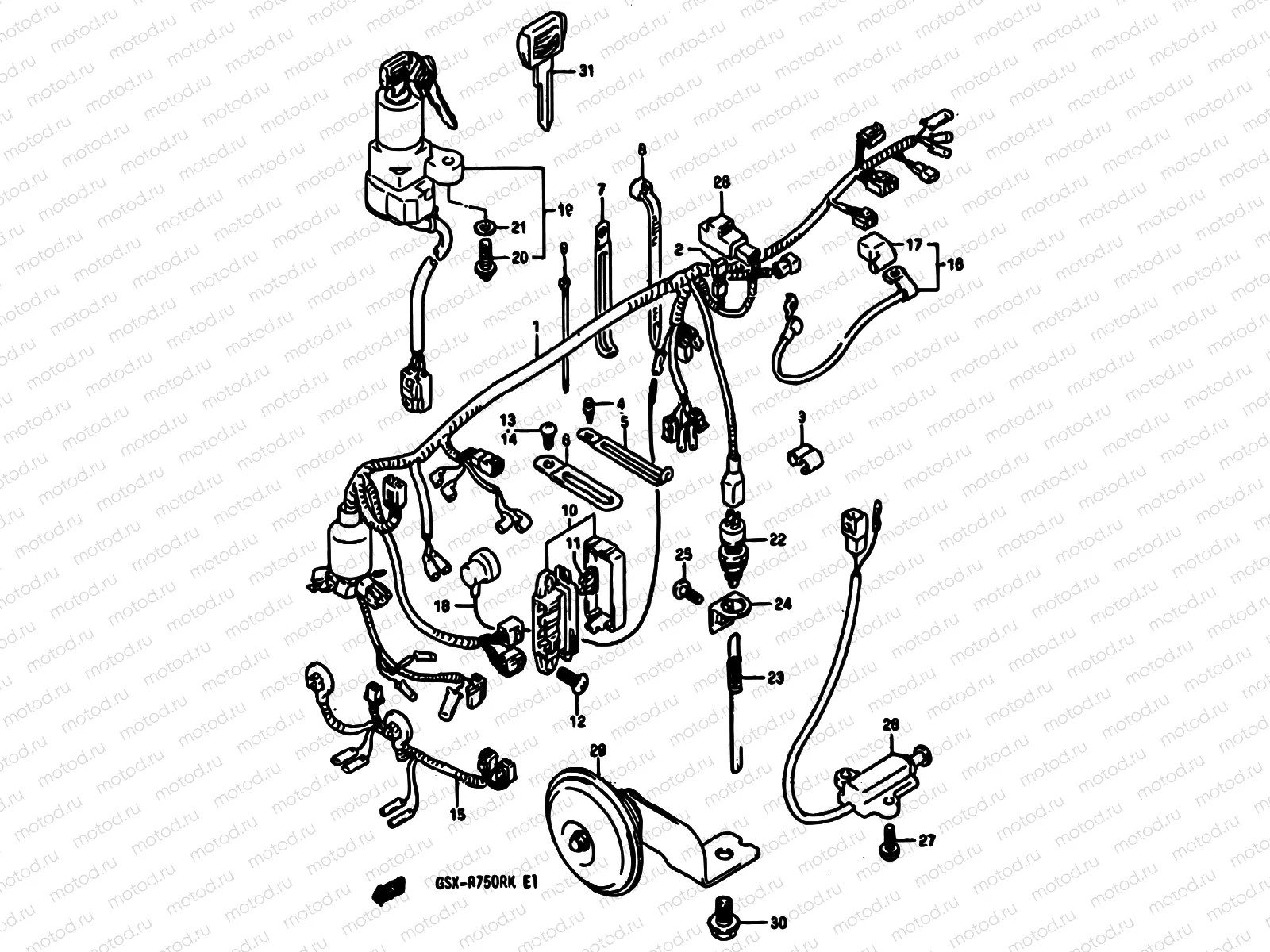 30 - WIRING HARNESS