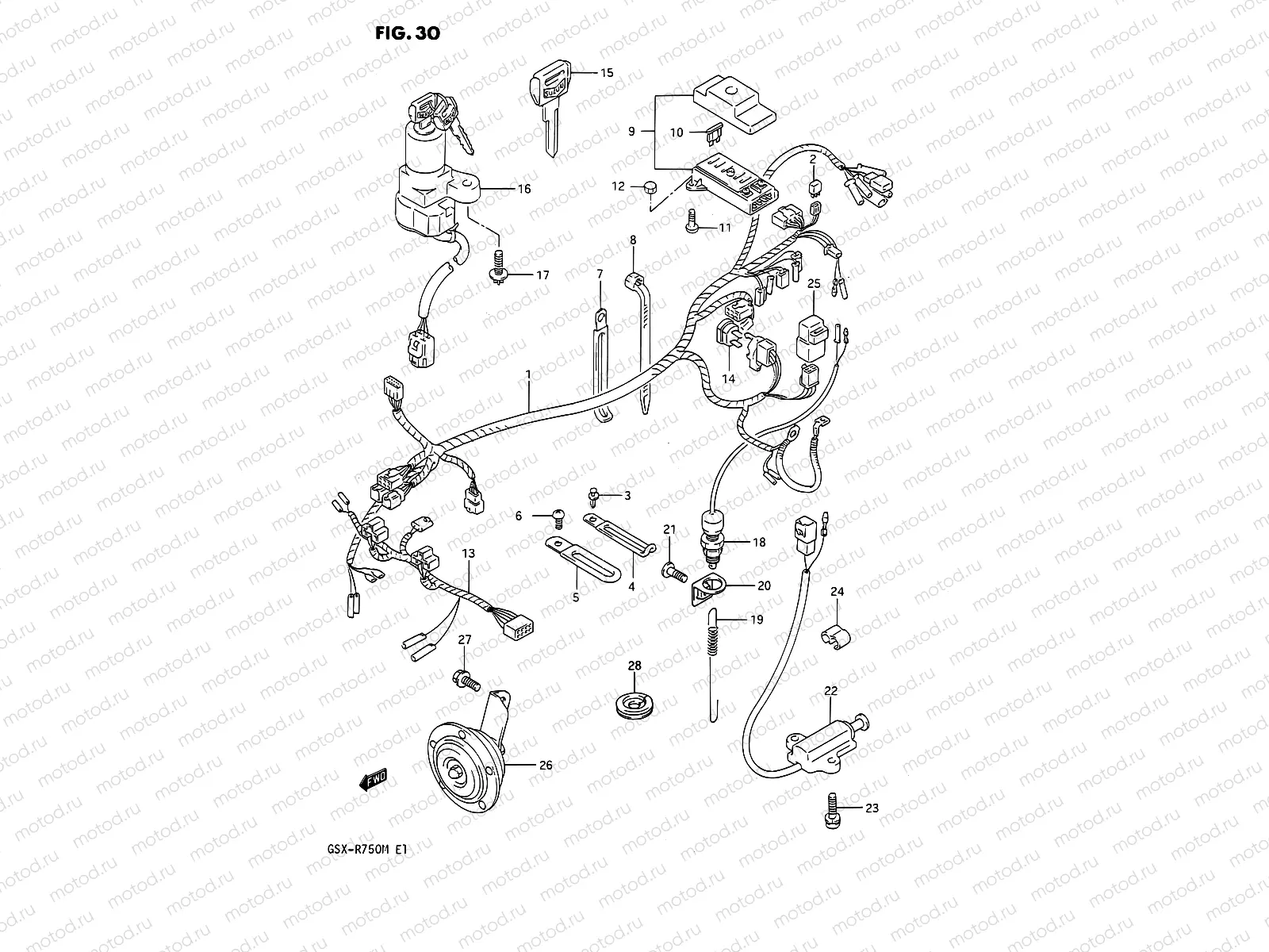 30 - WIRING HARNESS