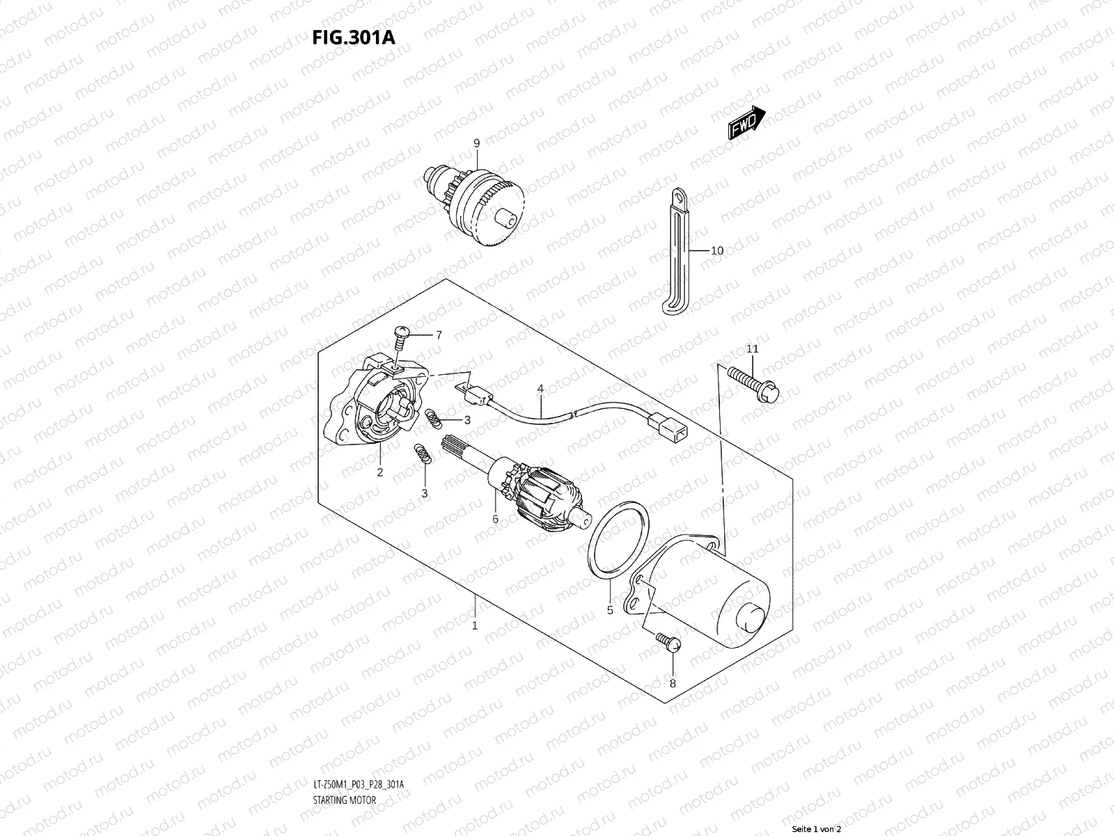 301A - STARTING ENGINE