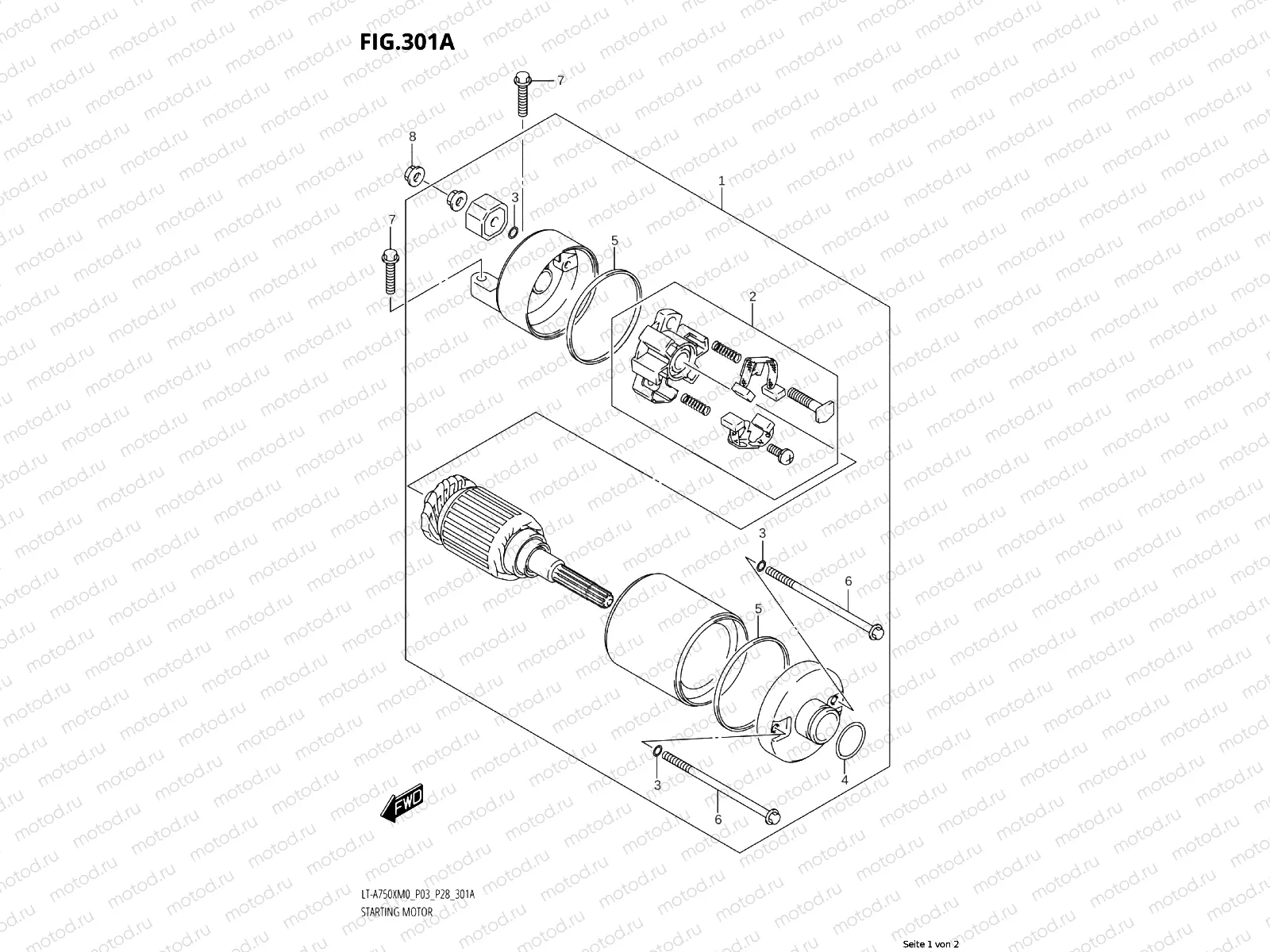 301A - STARTING ENGINE