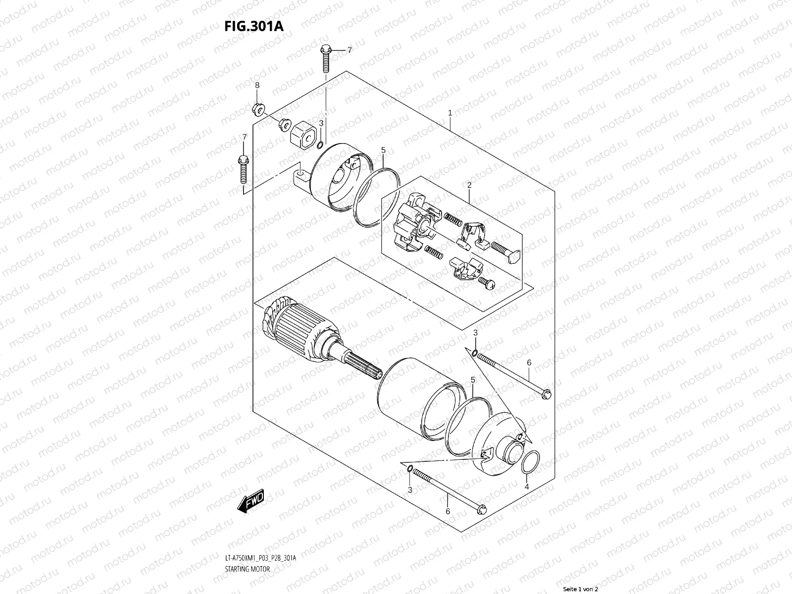 301A - STARTING ENGINE