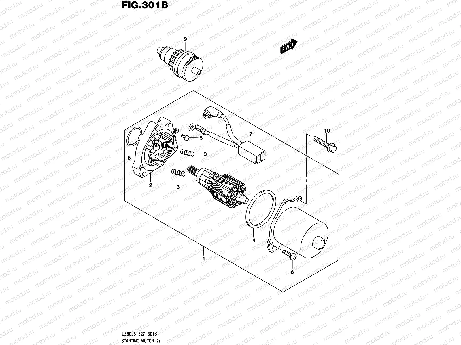 301B - STARTING MOTOR (CHANGZHOU DONGNAN)