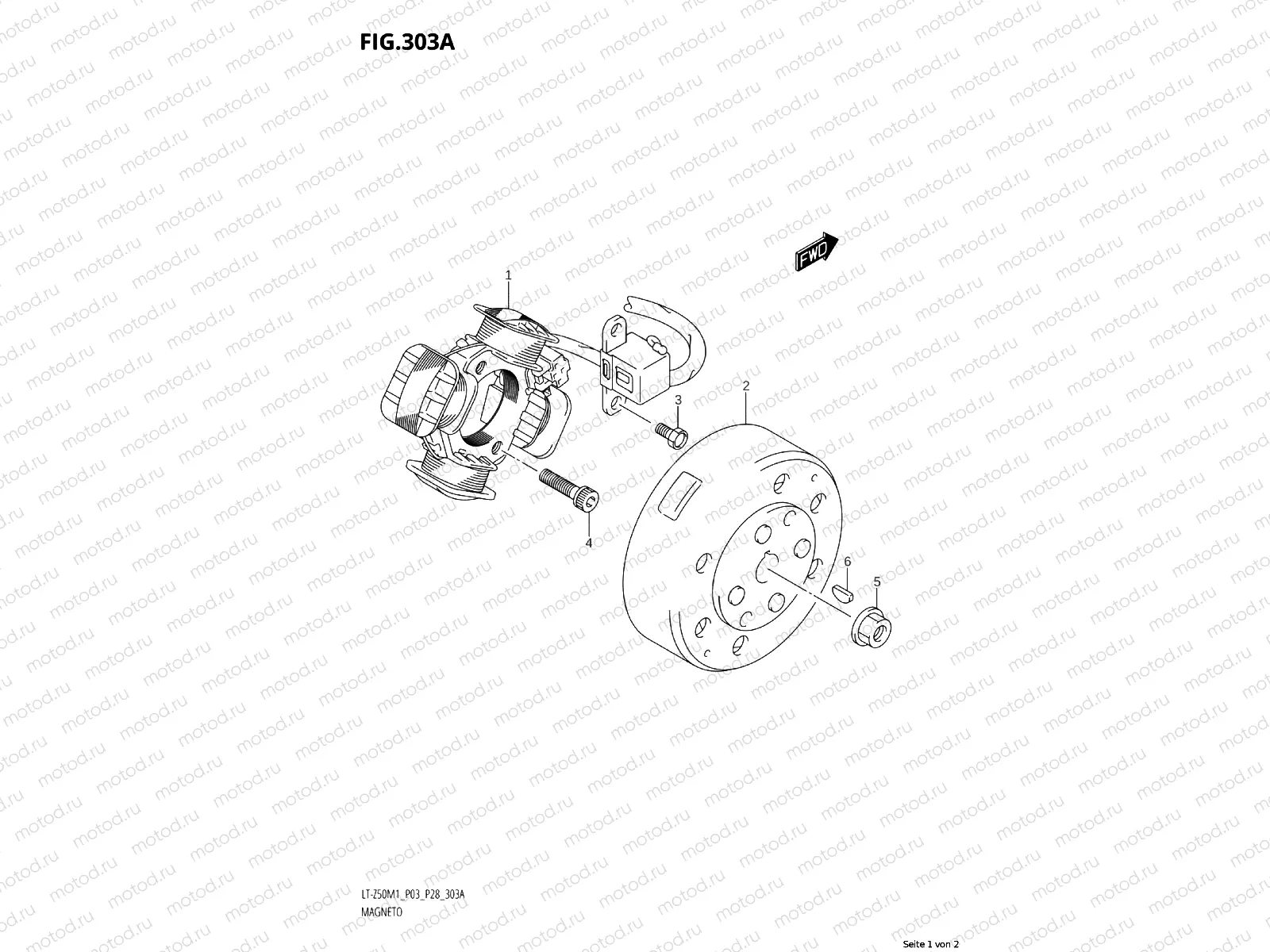 303A-MAGNETO