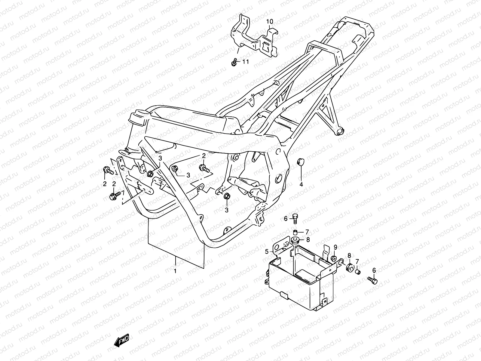 30A - FRAME (MODEL X/Y)