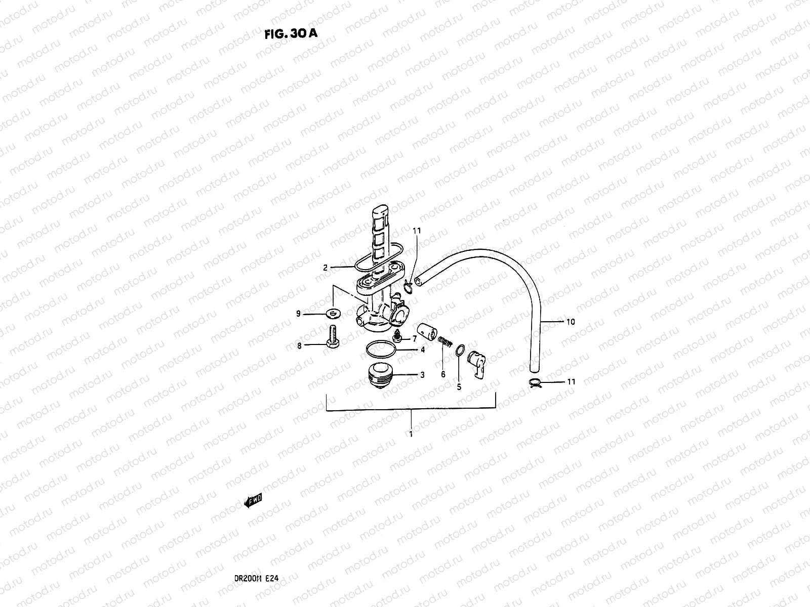 30A - FUEL COCK (MODEL J E02)