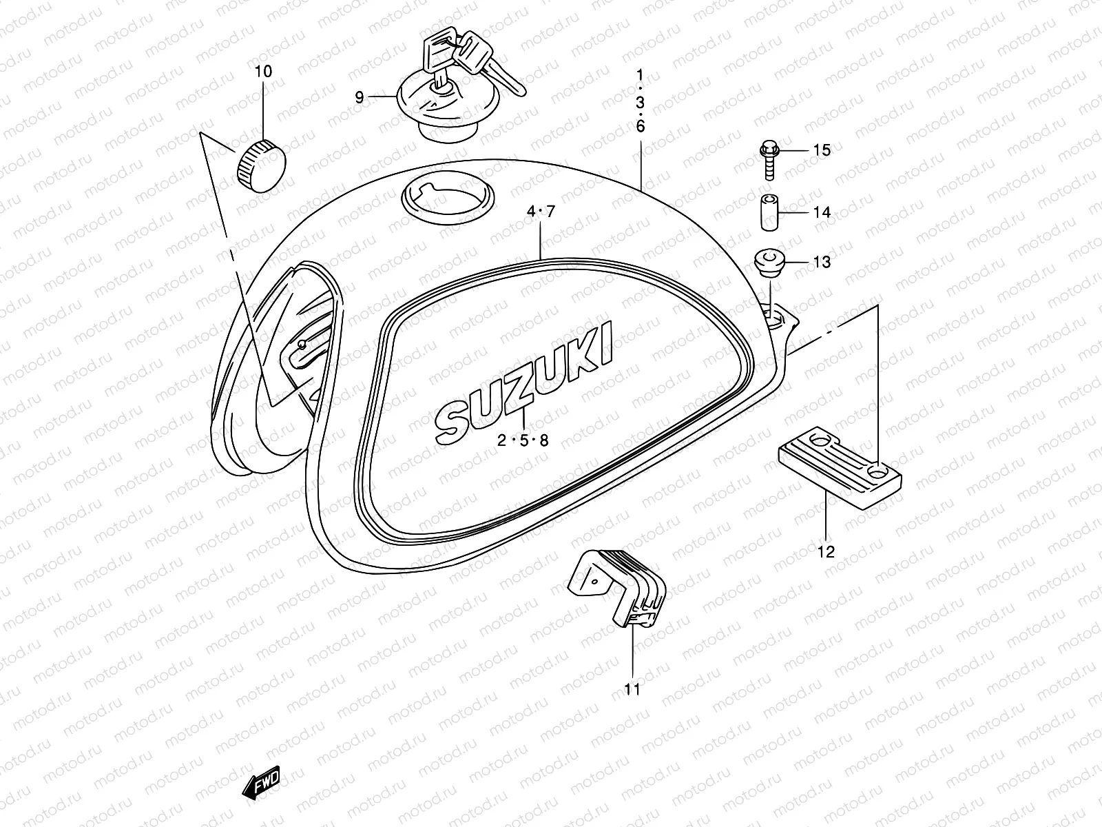 30A - FUEL TANK (MODEL X/Y)
