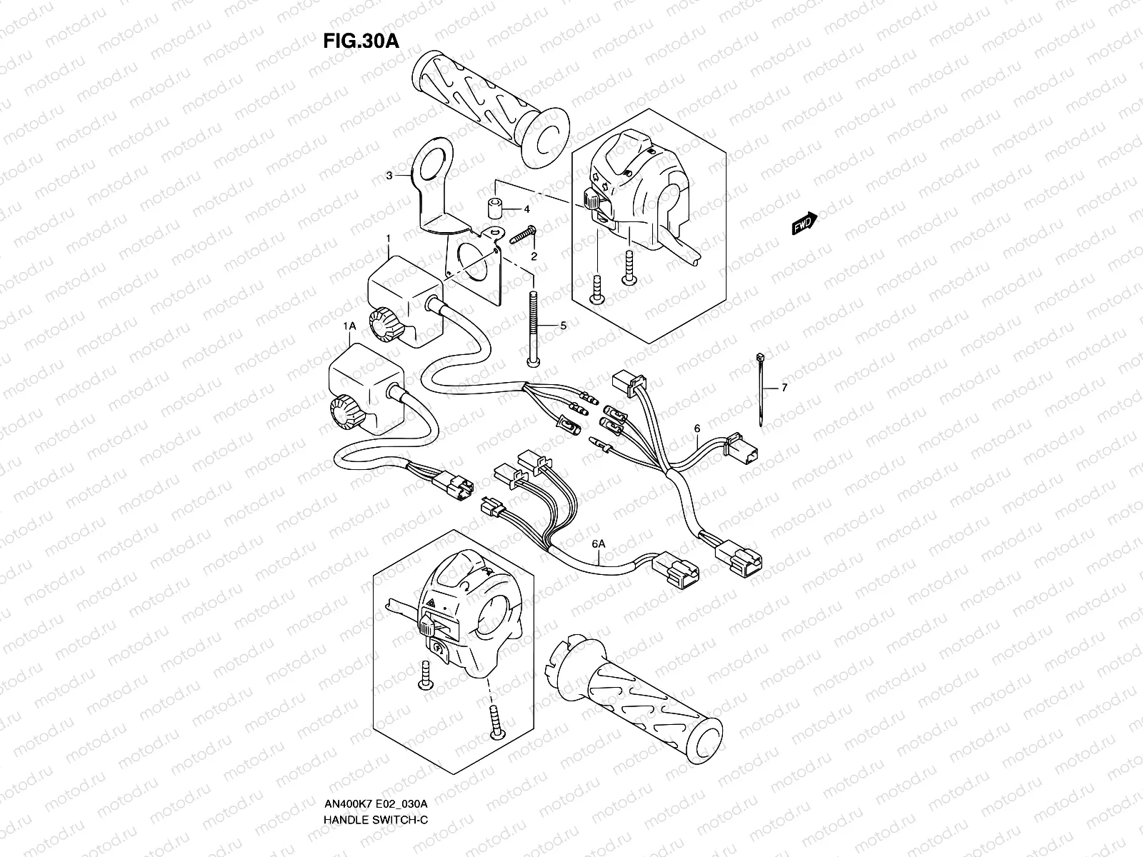 30A - GRIP HEATER (AN400ZK7/ZK8)