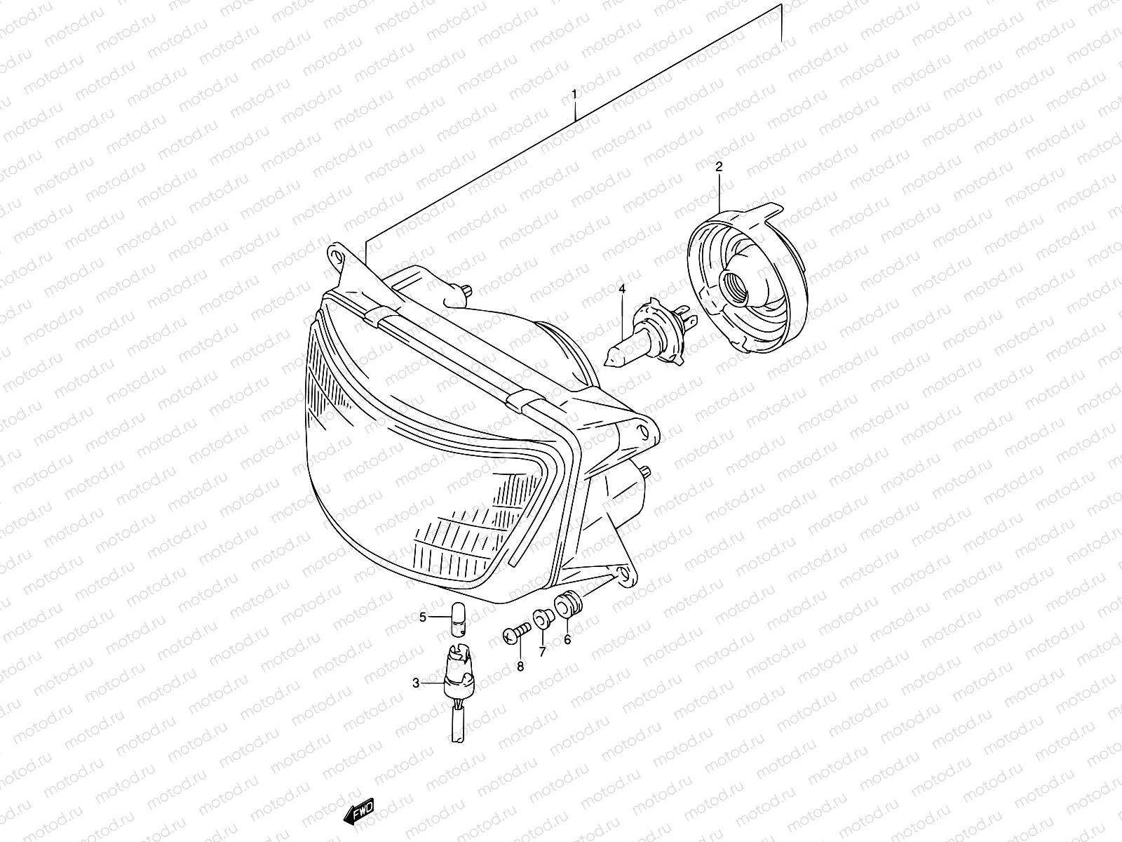30A - HEADLAMP (MODEL S)