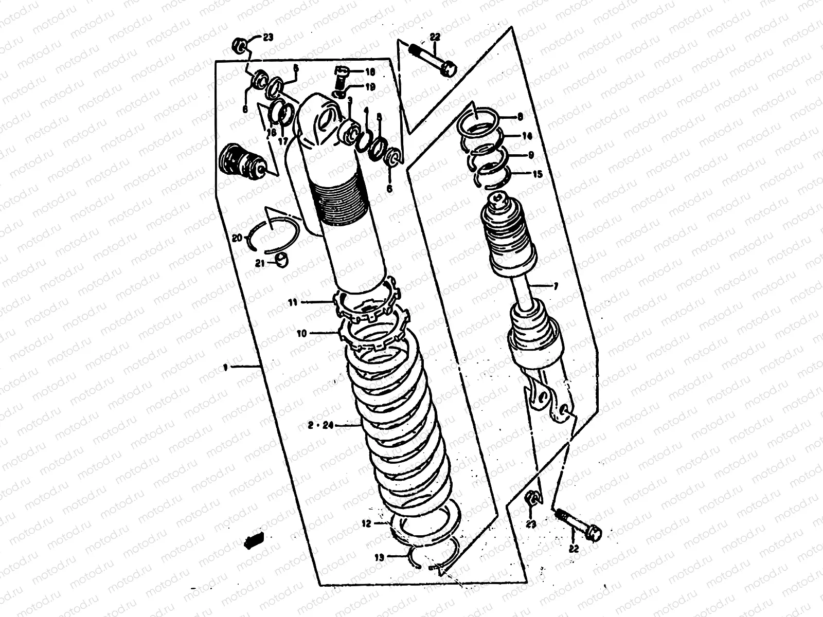 30A - SHOCK ABSORBER (MODEL R)