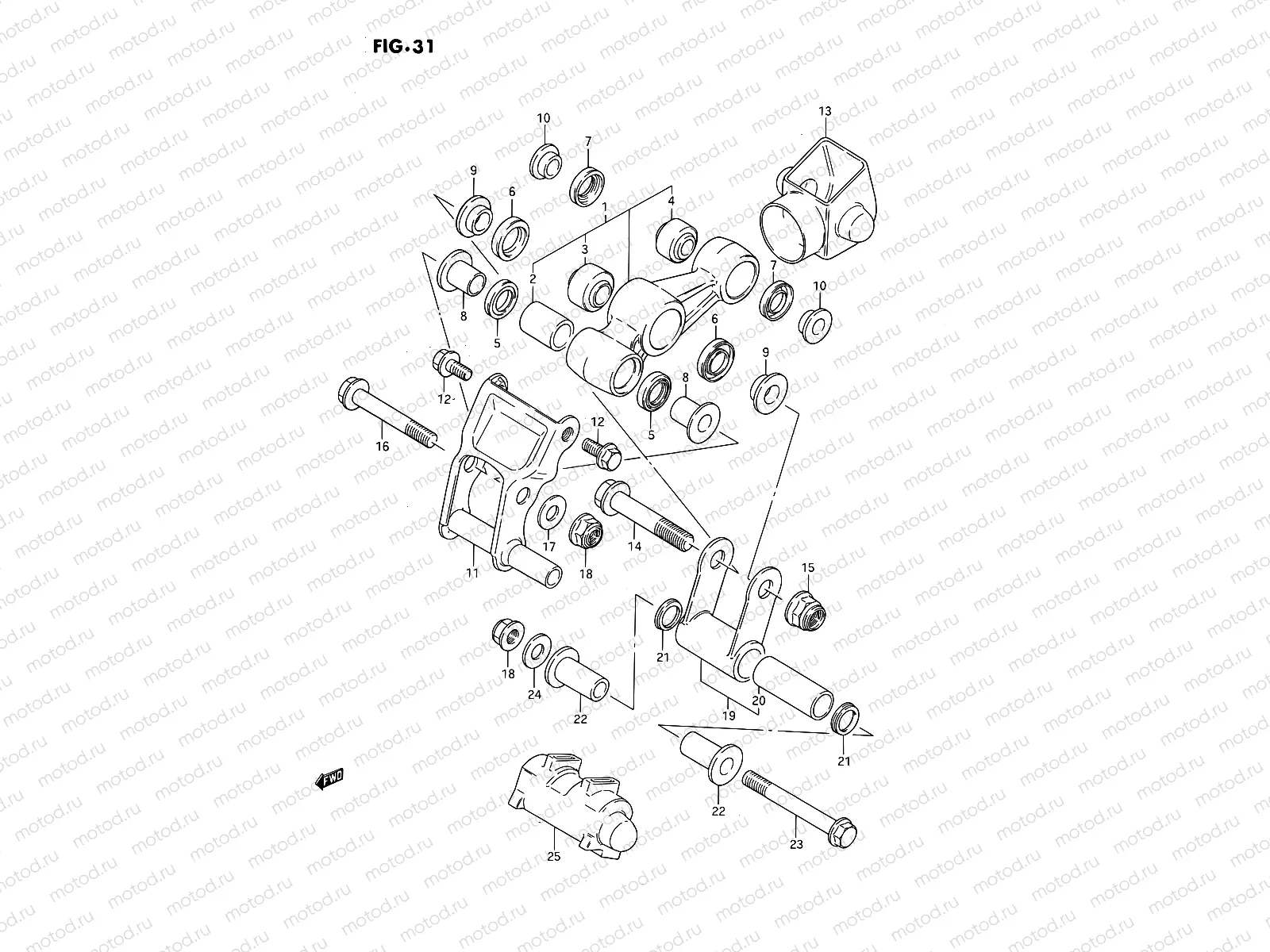 31 - CUSHION LEVER