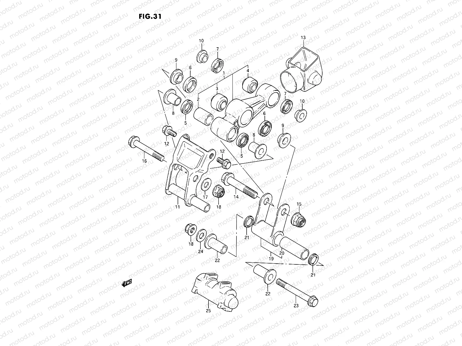 31 - CUSHION LEVER