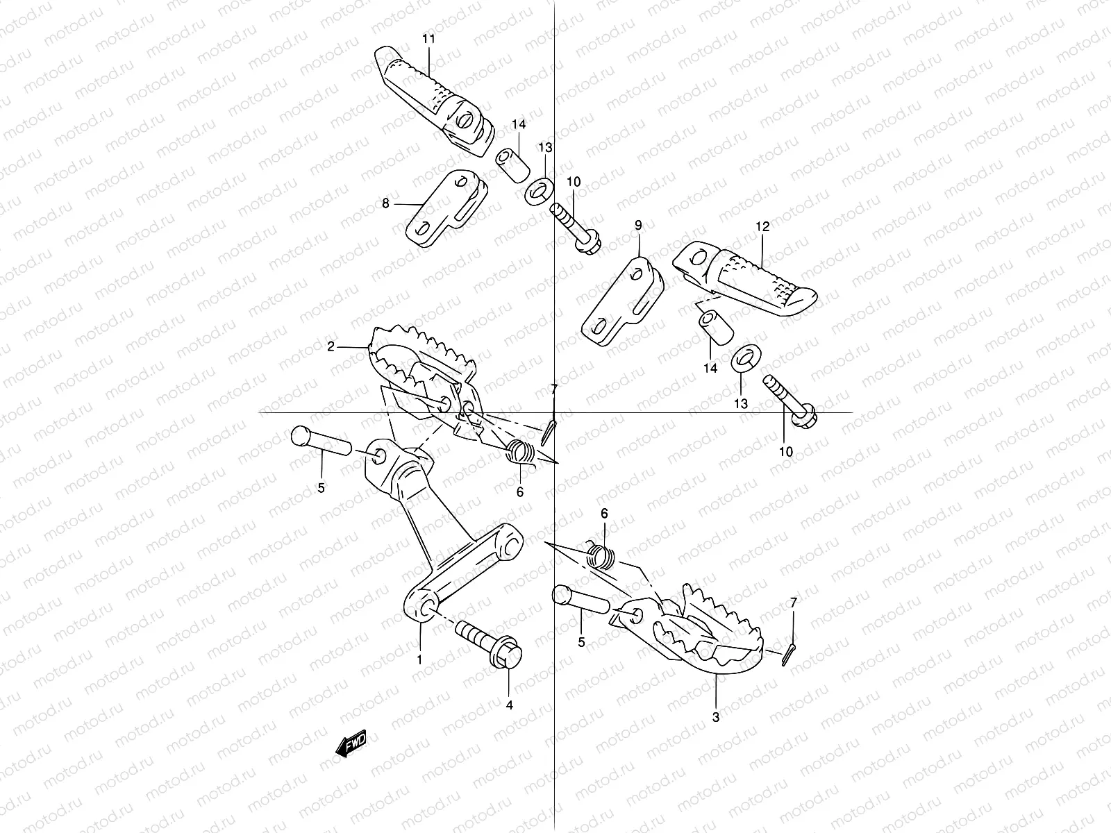 31 - FOOTREST