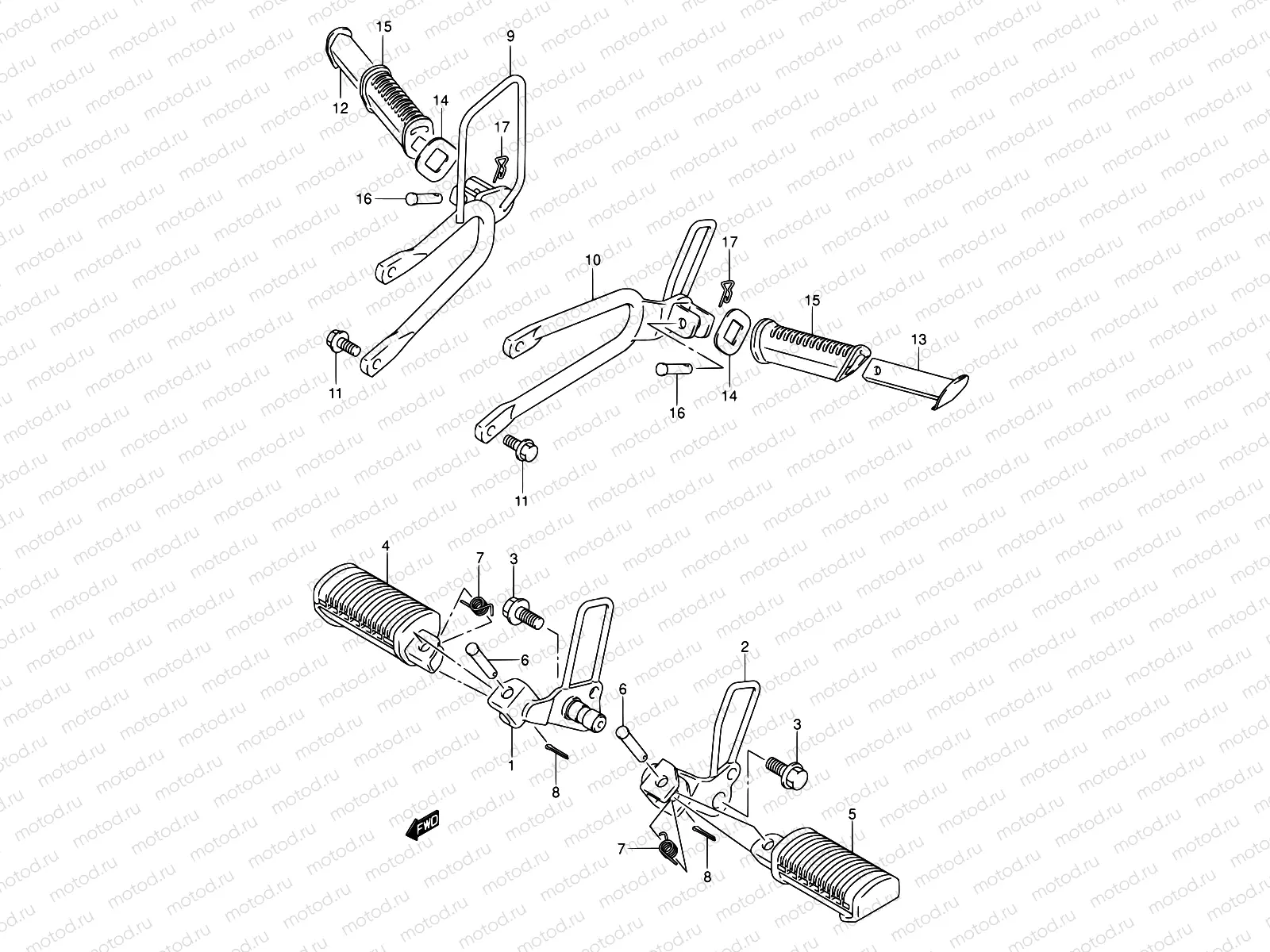 31 - FOOTREST
