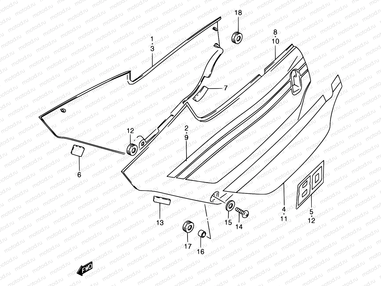 31 - FRAME COVER (MODEL F/H)