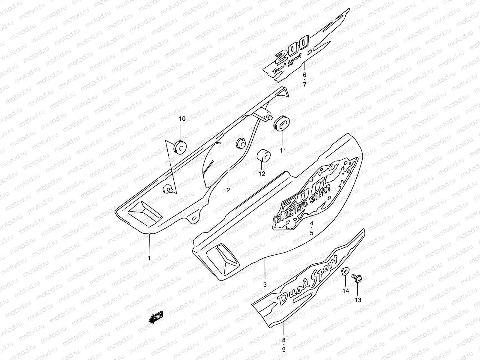 31 - FRAME COVER (MODEL S/T/V)