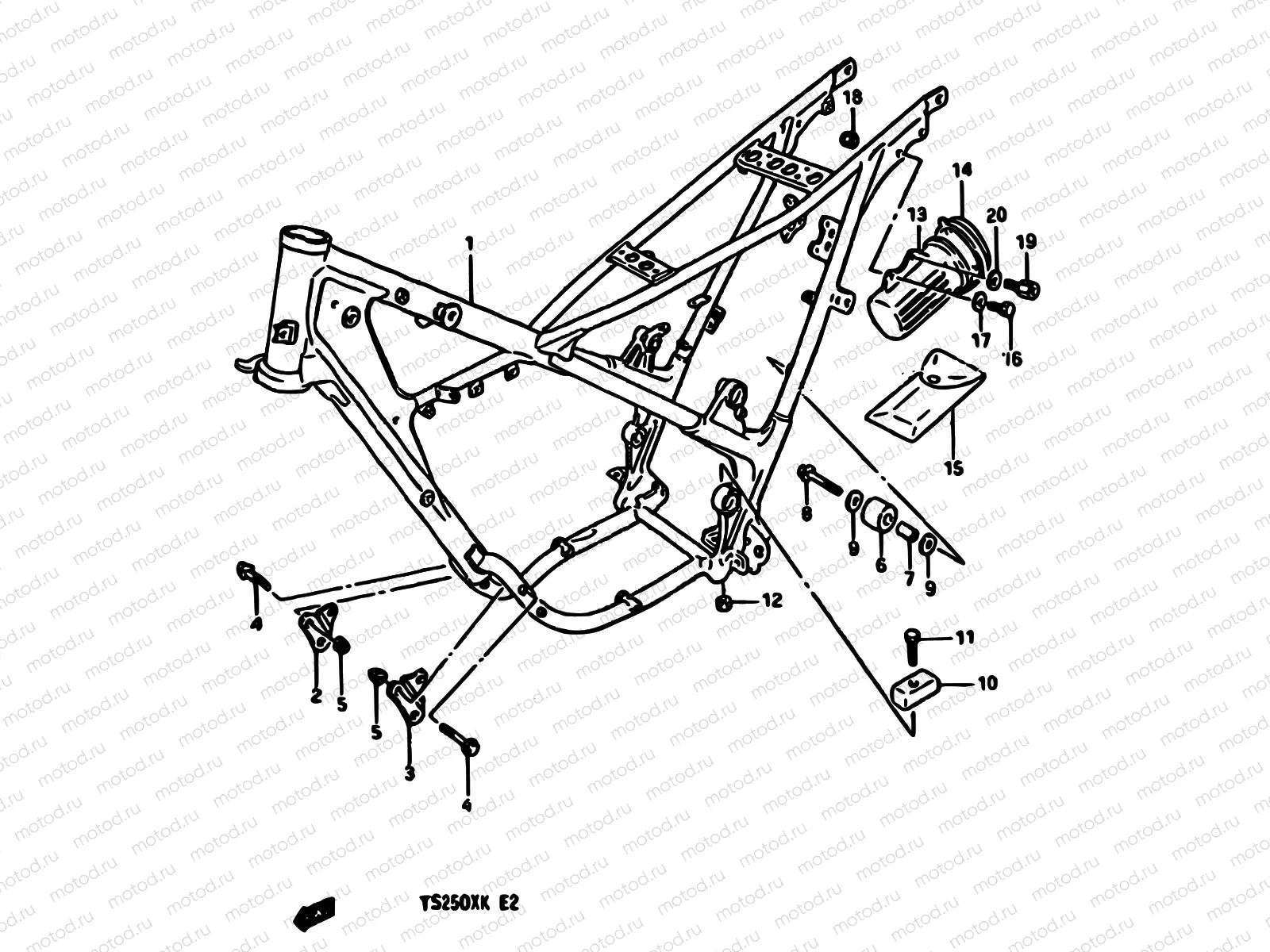 31 - FRAME (MODEL G/H/J/K)