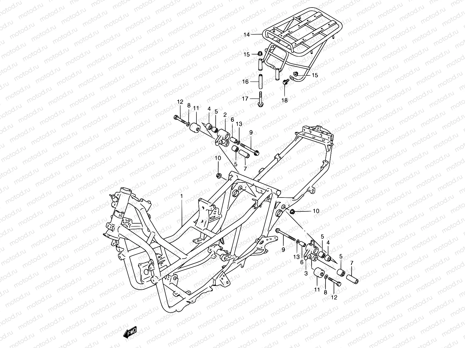 31 - FRAME (MODEL W/X/Y)