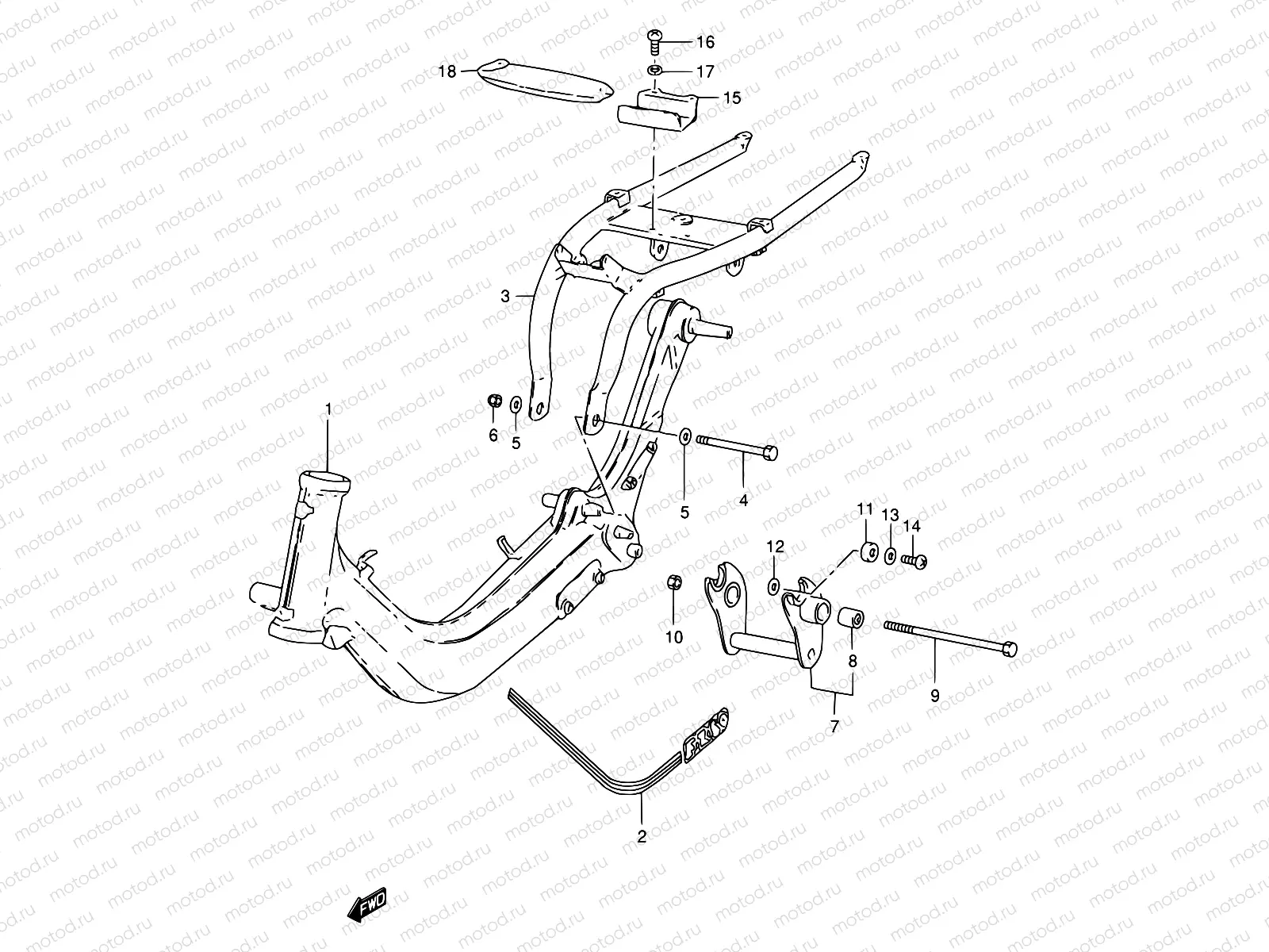 31 - FRAME (MODEL X)