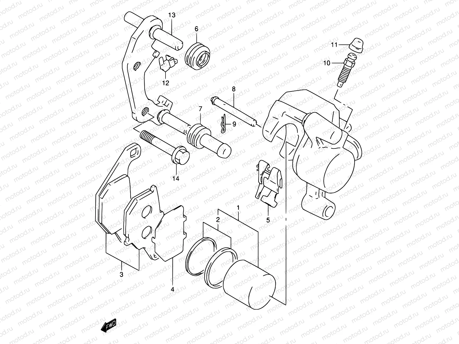 31 - FRONT CALIPER