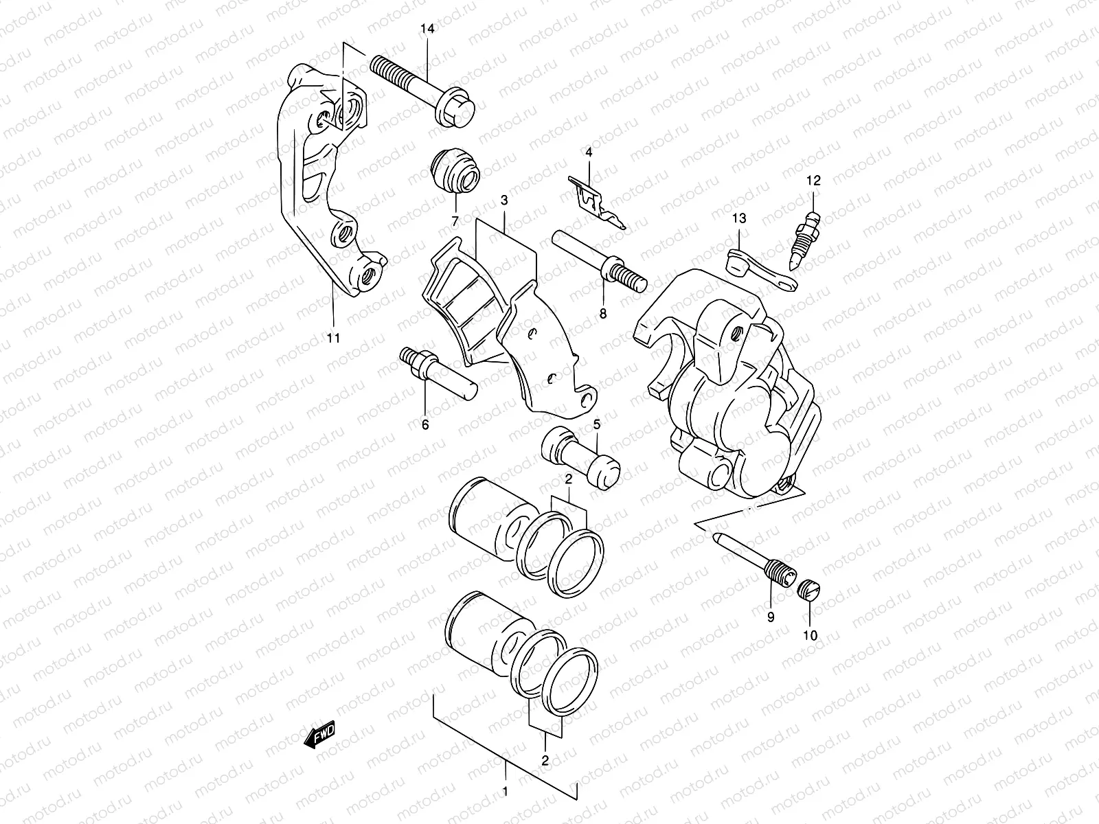 31 - FRONT CALIPER