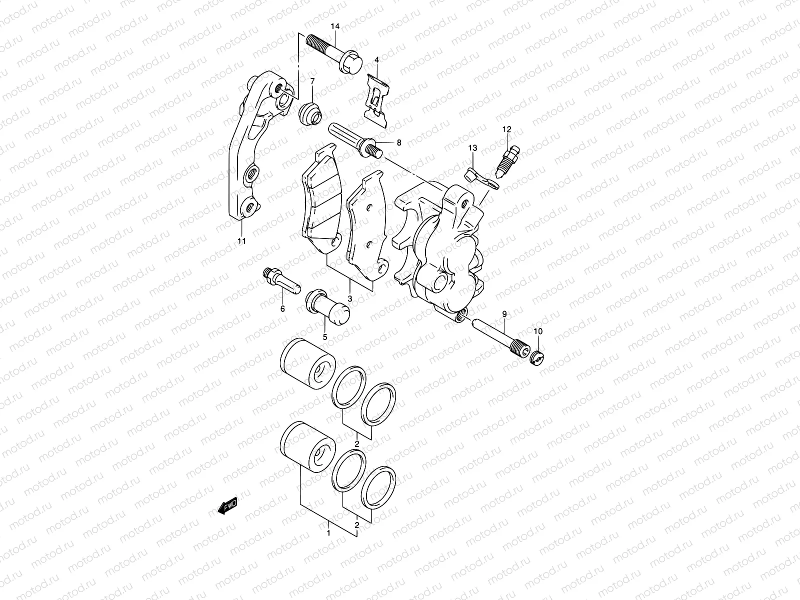 31 - FRONT CALIPER