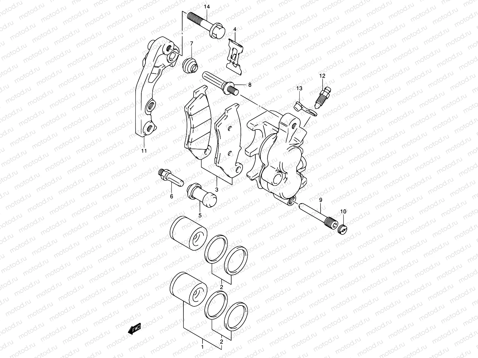 31 - FRONT CALIPER