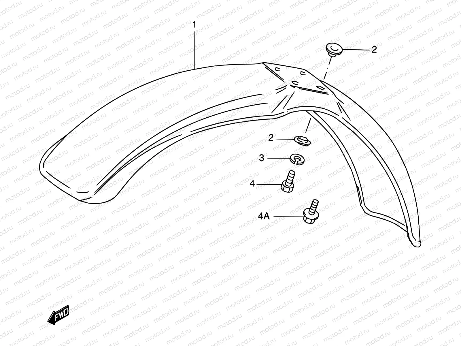31 - FRONT FENDER