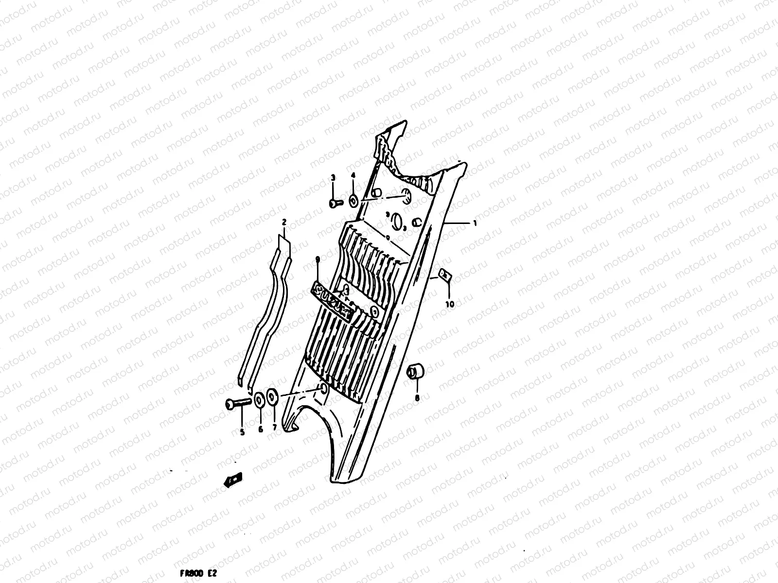 31 - FRONT FORK COVER