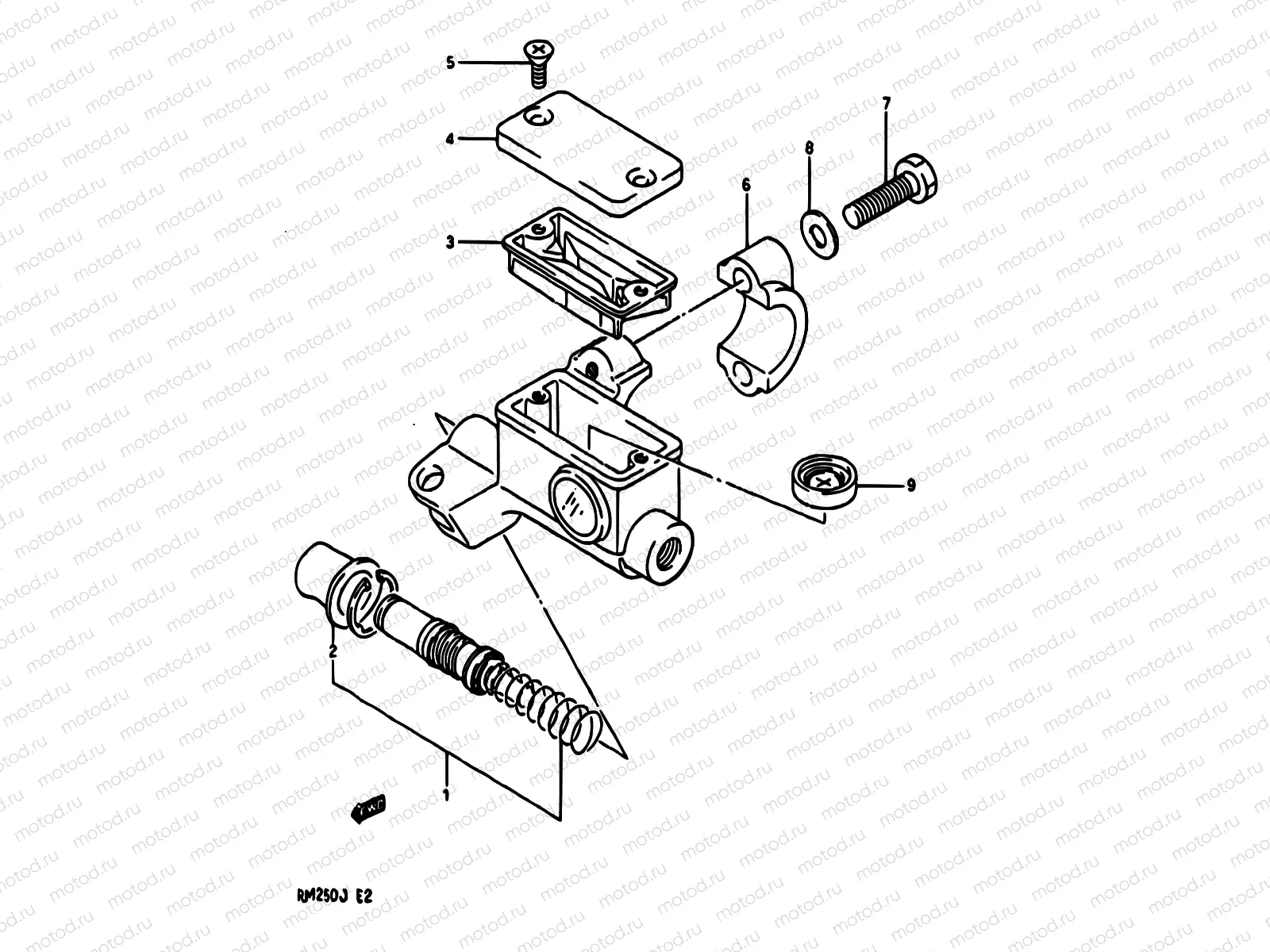 31 - FRONT MASTER CYLINDER