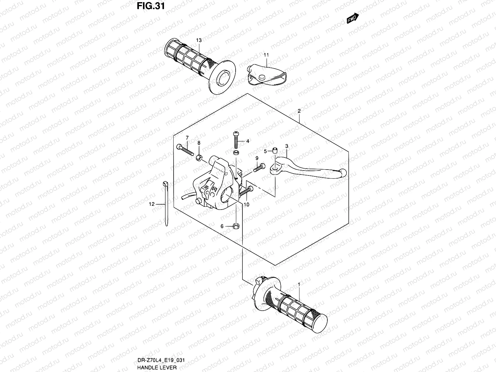 31 - HANDLE LEVER