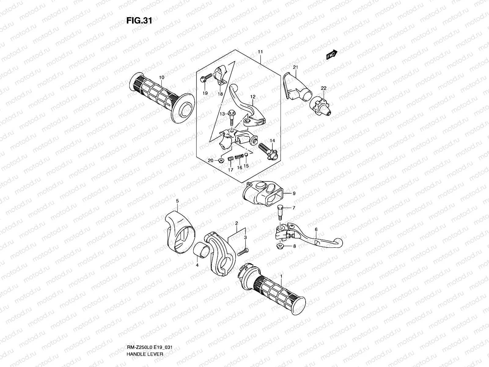 31 - HANDLE LEVER