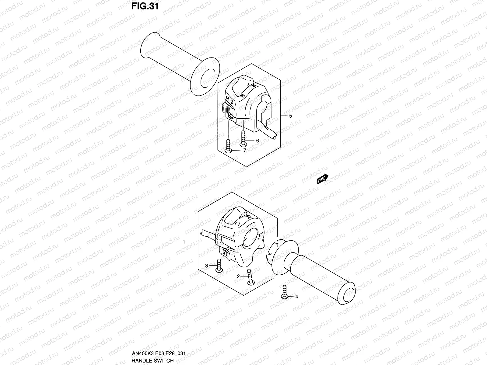 31 - HANDLE SWITCH