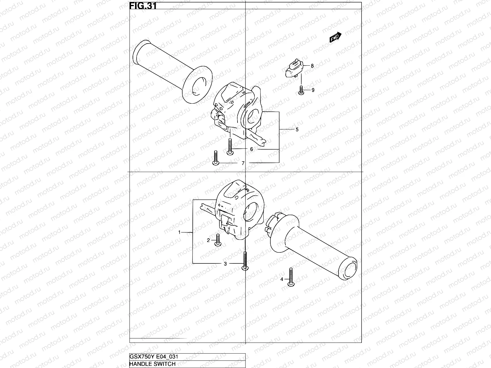 31 - HANDLE SWITCH