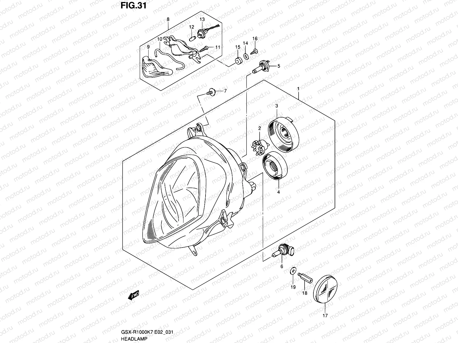 31 - HEADLAMP