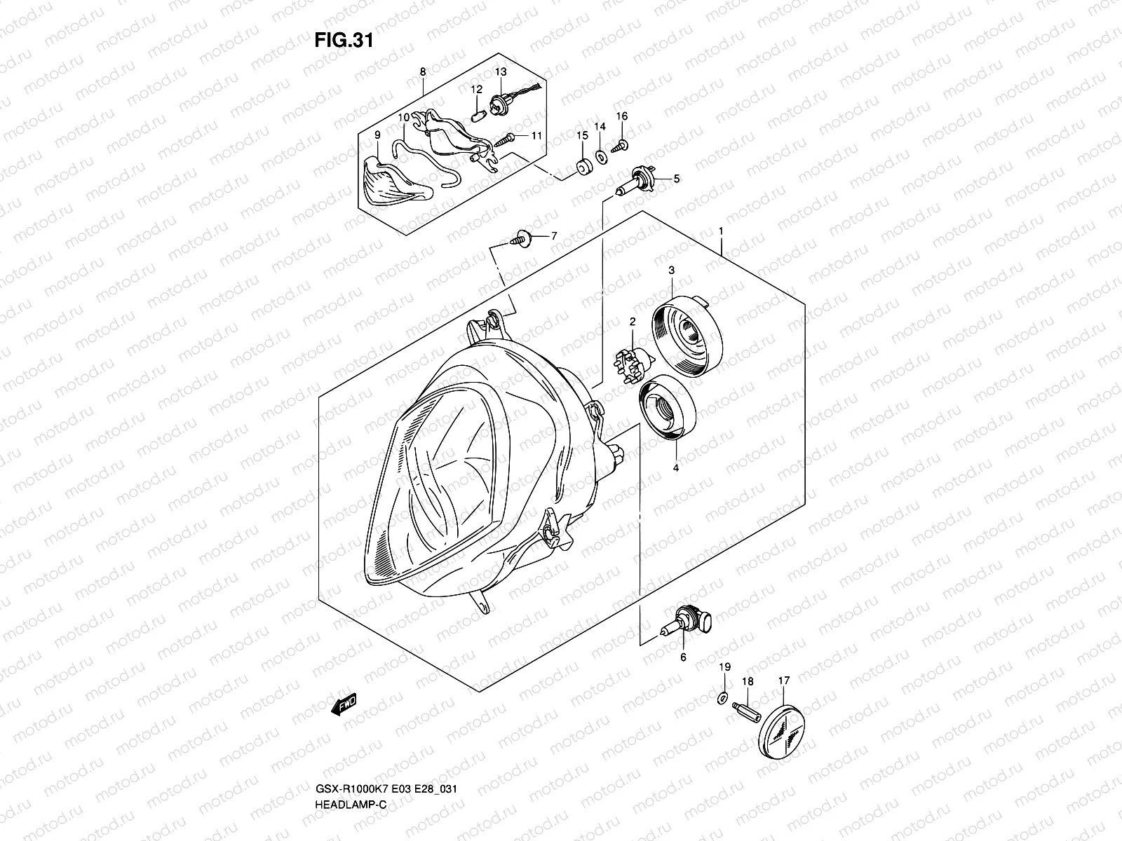 31 - HEADLAMP