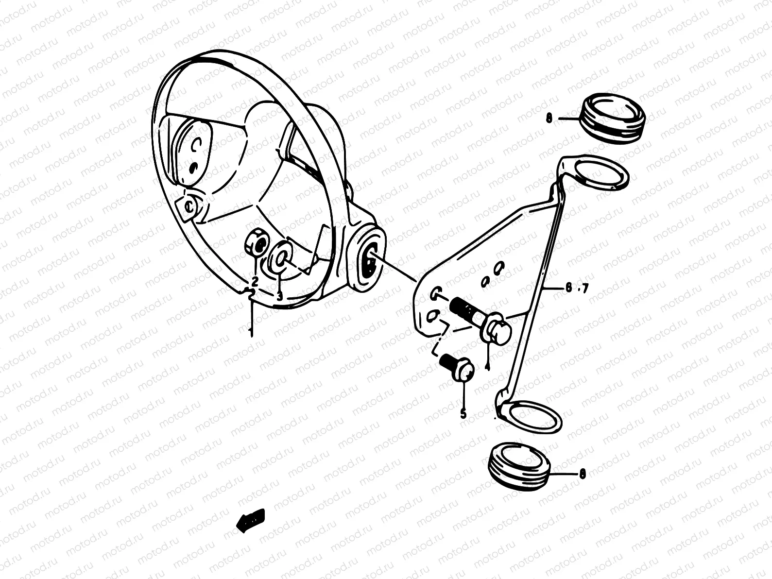31 - HEADLAMP HOUSING